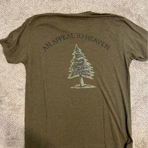 1776 Appeal to Heaven XL Tshirt Green